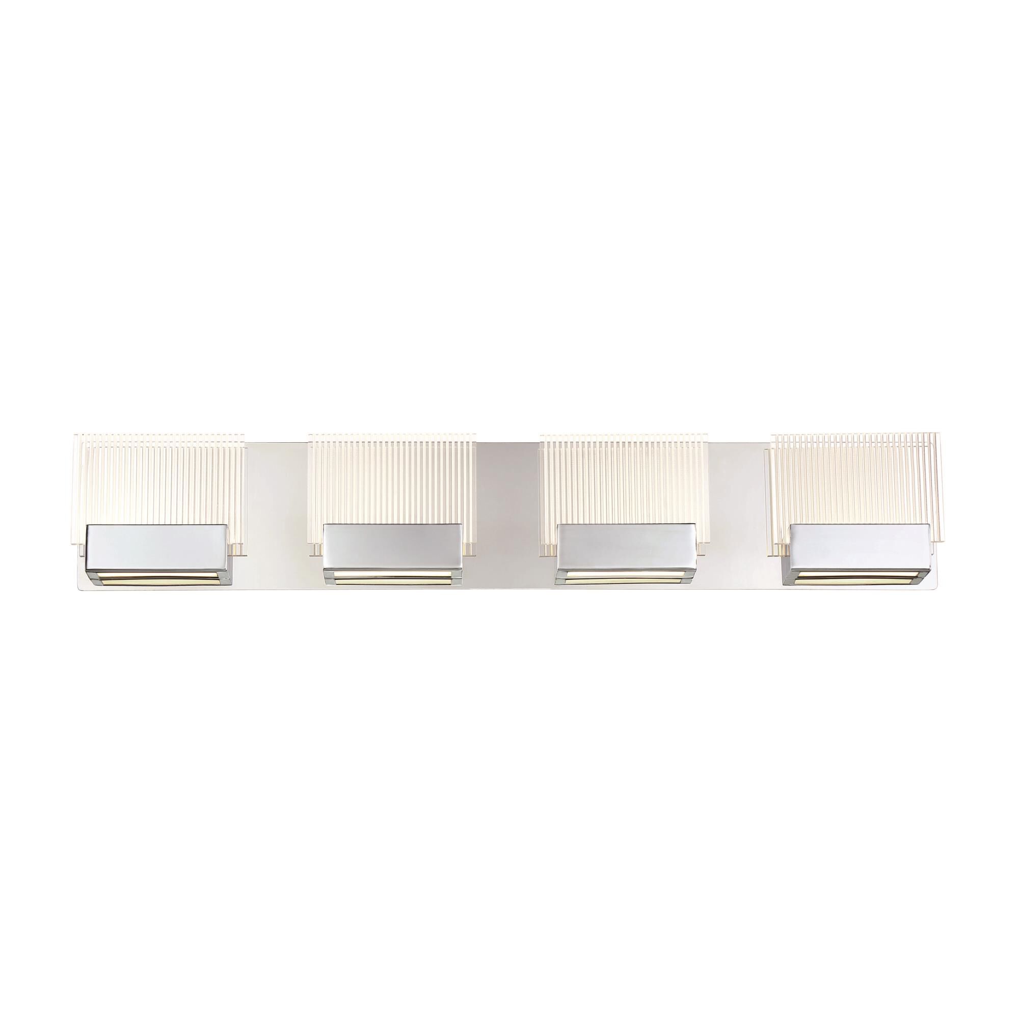 Sonic 29 Inch 4 Light LED Bath Vanity Light by Eurofase Lighting